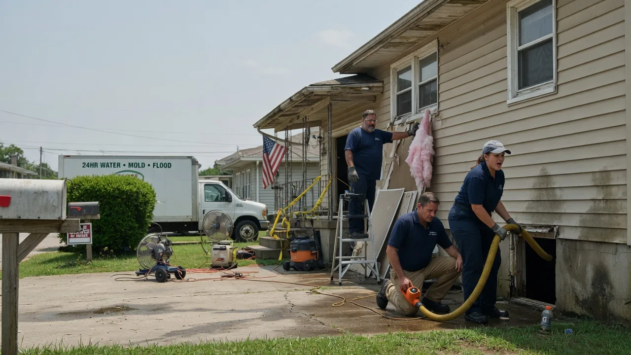 Water Damage Repair in Stinnett, TX near me